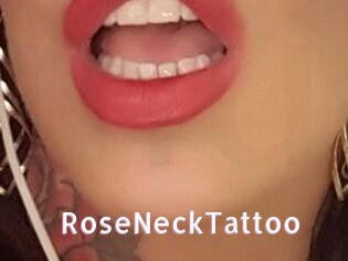 RoseNeckTattoo